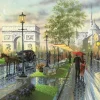 Art Puzzle Spring Walk, Paris 1000 piece jigsaw puzzle Fashion
