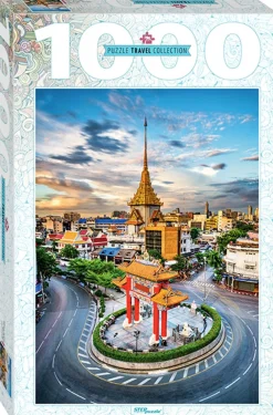 Step Puzzle - Chinatown in Bangkok, Thailand - 1000 Piece Jigsaw Puzzle Online
