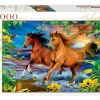 Step Puzzle - Horses - 1000 Piece Jigsaw Puzzle Fashion