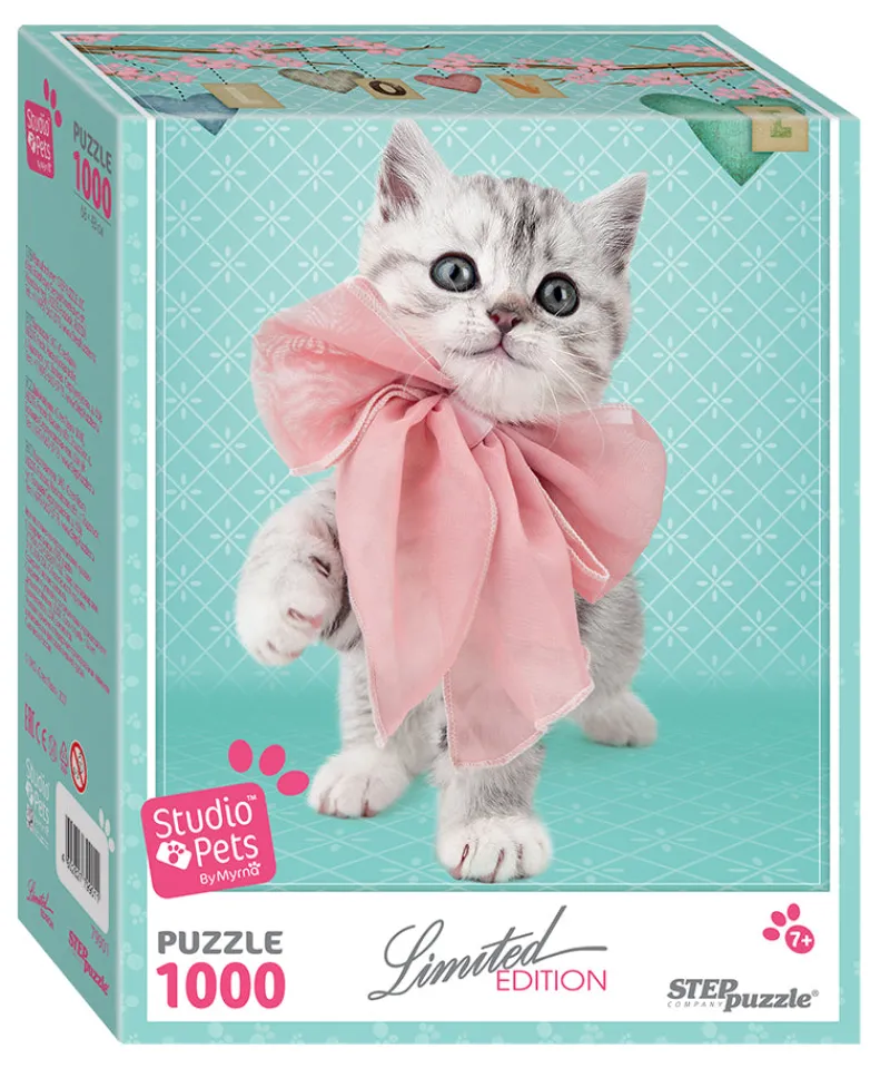 Step Puzzle - Studio Pets Cats - 1000 piece jigsaw puzzle Outlet