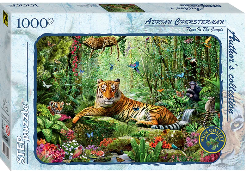 Step Puzzle 79528 Tiger in the Jungle Hot