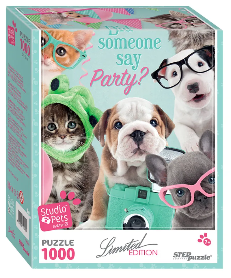 Step Puzzle Studio Pets 1000 piece jigsaw puzzle Online