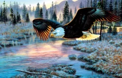 Sunsout Sunout - Eagle Dawn - 1000 piece jigsaw puzzle Hot