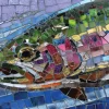 Sunsout 70711 Cynthie Fisher - Stained Glass Rainbow Trout Fashion
