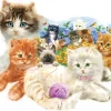 Sunsout 95958 Giordano Studios - A Litter of Kittens Online