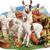 Sunsout 90348 XXL Pieces - Lori Schory - Llama farm Fashion