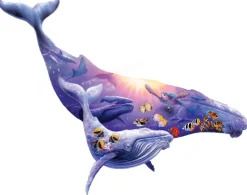 Sunsout 90348 XXL Pieces - Steve Sundram - Humpback Whale Hot