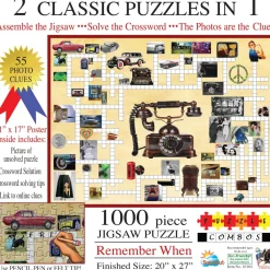 Sunsout Irv Brechner - Puzzle Combo: Remember When 1000 piece jigsaw puzzle Sale