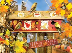 Sunsout Lori Schory - Fall Leaves 1000 piece jigsaw puzzle Sale