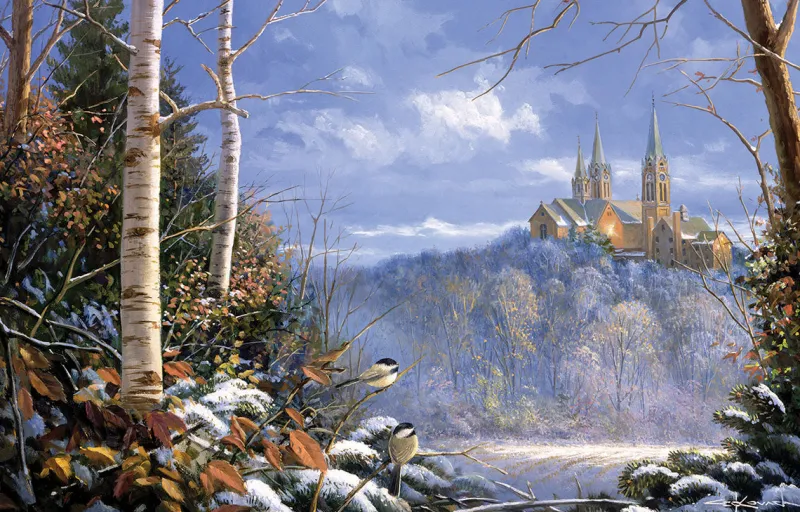Sunsout Sam Timm - Holy Hill Sentinels 1000 piece jigsaw puzzle Best