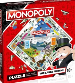 Winning Moves The Lakes Monopoly - 1000 Piece Jigsaw Puzzle Fashion