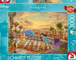 Schmidt Thomas Kinkade: Disney Jasmine Dancing in the Desert Sunset - 1000 Piece Fashion
