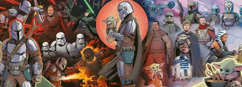 Trefl - Adventures Of The Madalorian - 1000 Piece Jigsaw Puzzle Online