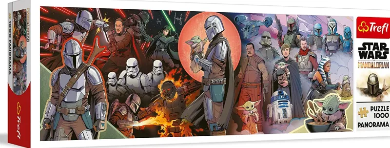 Trefl - Adventures Of The Madalorian - 1000 Piece Jigsaw Puzzle Online