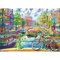 Trefl - Amsterdam Canal - 1500 Piece Jigsaw Puzzle Best
