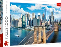 Trefl - Brooklyn Bridge - New York - 1000 Piece Jigsaw Puzzle Outlet