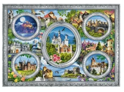 Trefl - Castles of the World - 1000 piece jigsaw puzzle Online