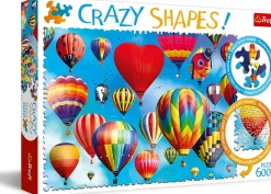 Trefl - Crazy Shapes - Colourful Balloons - 600 Piece Jigsaw Puzzle Best