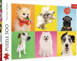 Trefl - Dogs - 500 Piece Jigsaw Puzzle Online