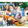 Trefl 10556 Dogs in the Garden - 1000 Piece Jigsaw Puzzle Best