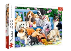 Trefl 10556 Dogs in the Garden - 1000 Piece Jigsaw Puzzle Best