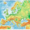 Trefl - Europe Physical Map - 1000 piece jigsaw puzzle New