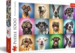 Trefl - Funny Dog Portraits - 1000 Piece Jigsaw Puzzle Outlet