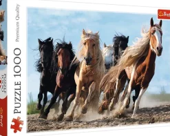 Trefl - Galopping Horses - 1000 Piece Jigsaw Puzzle New