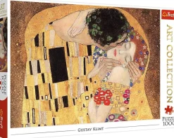 Trefl - Gustav Klimt - The Kiss - 1000 piece jigsaw puzzle New