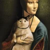 Trefl - Lady with a Cat - 1000 Piece Jigsaw Puzzle Discount