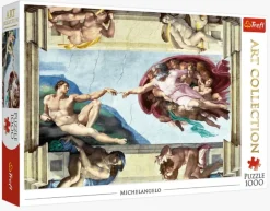 Trefl - Michelangelo : The Creation of Adam - 1000 Piece Jigsaw Puzzle Sale