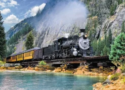 Trefl - Mountain Train - 500 Piece Jigsaw Puzzle Discount