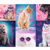Trefl - Neon Color Line - Cats - 1000 piece jigsaw puzzle Fashion