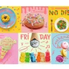 Trefl - Neon Color Line - Sweet Week - 1000 piece jigsaw puzzle Clearance