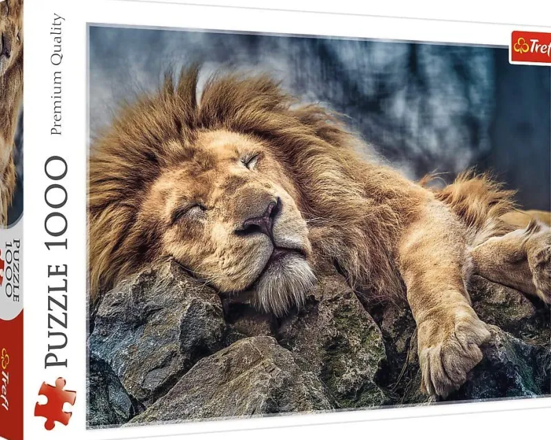 Trefl - Sleeping Lion - 1000 piece jigsaw puzzle Discount