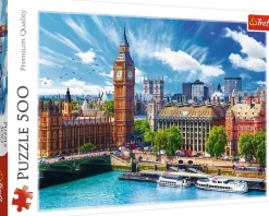 Trefl - Sunny Day In London - 500 Piece Jigsaw Puzzle Best
