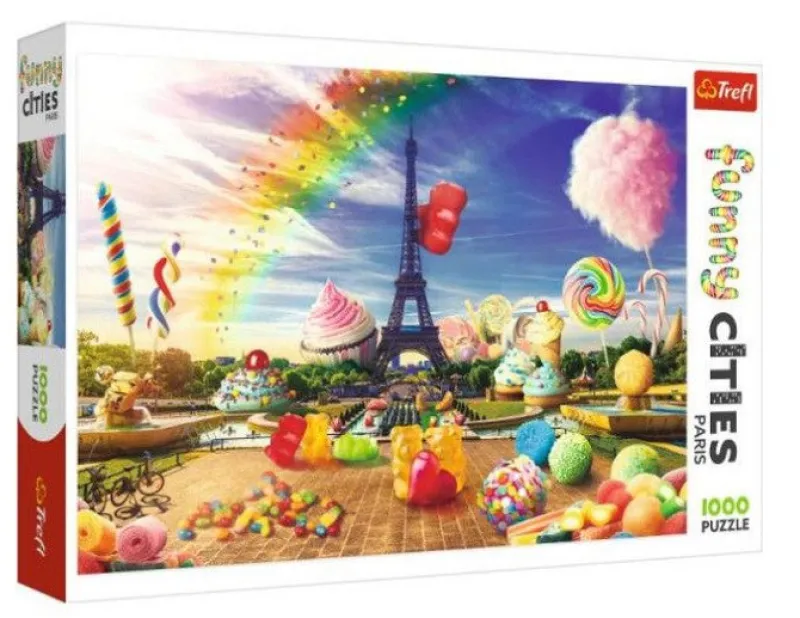 Trefl - Sweet Paris - 1000 Piece Jigsaw Puzzle Online