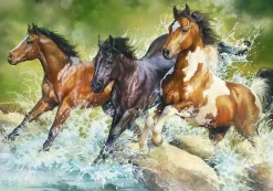 Trefl - Three Wild Horses - 1500 Piece Jigsaw Puzzle Hot