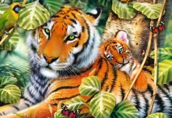 Trefl - Two Tigers - 1500 Piece Jigsaw Puzzle Online