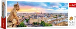Trefl - View from the Cathedral of Notre-Dame de Paris - 1000 Piece Panorama Puzzle Sale