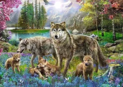 Trefl - Wolf Family - 1000 Piece Jigsaw Puzzle New