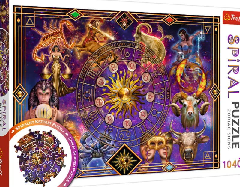 Trefl - Zodiac Signs - 1040 Piece Spiral Jigsaw Puzzle Discount