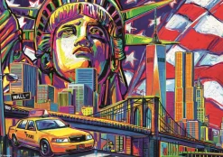 Trefl Colours of New York 1000 piece jigsaw puzzle Discount
