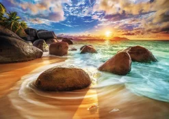 Trefl Samudra Beach, India 1000 piece jigsaw puzzle Outlet