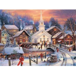 Trefl White Christmas 1000 piece jigsaw puzzle Discount