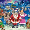 Wasgij - Christmas 17 Elf Inspection - 2 x 1000 Piece Jigsaw Puzzles Online