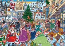 Wasgij - Christmas 19 Santa Dash - 1000 Piece Jigsaw Puzzles Best