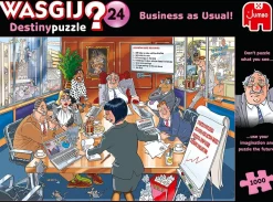Wasgij - Destiny 24 - Business As Usual - 1000 Piece Jigsaw Puzzle New