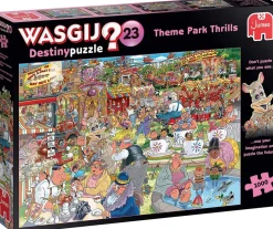 Wasgij - Destiny 23 - Theme Park - 1000 Piece Jigsaw Puzzle Hot
