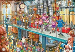 Wasgij - Mystery 21 - Trouble Brewing! - 1000 Piece Jigsaw Puzzle Online